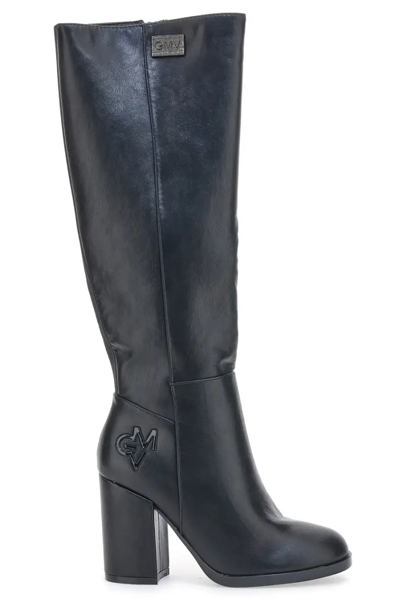 Gmv Stivali con tacco Nero 4365352