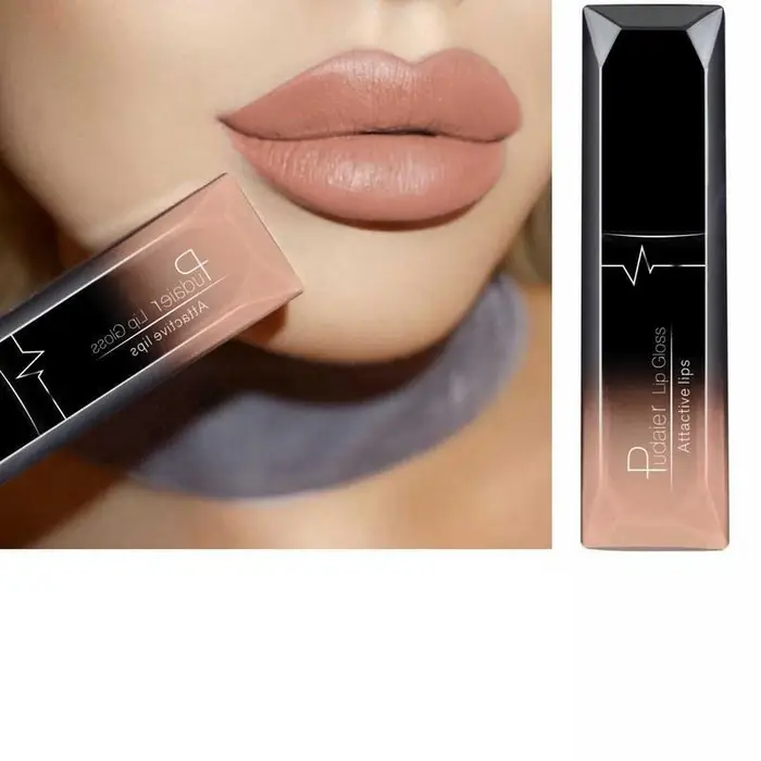 Goddess Cosmetic Bag Rossetto liquido a lunga durata Lucidalabbra opaco Cosmetico per trucco di bellezza sexy da donna