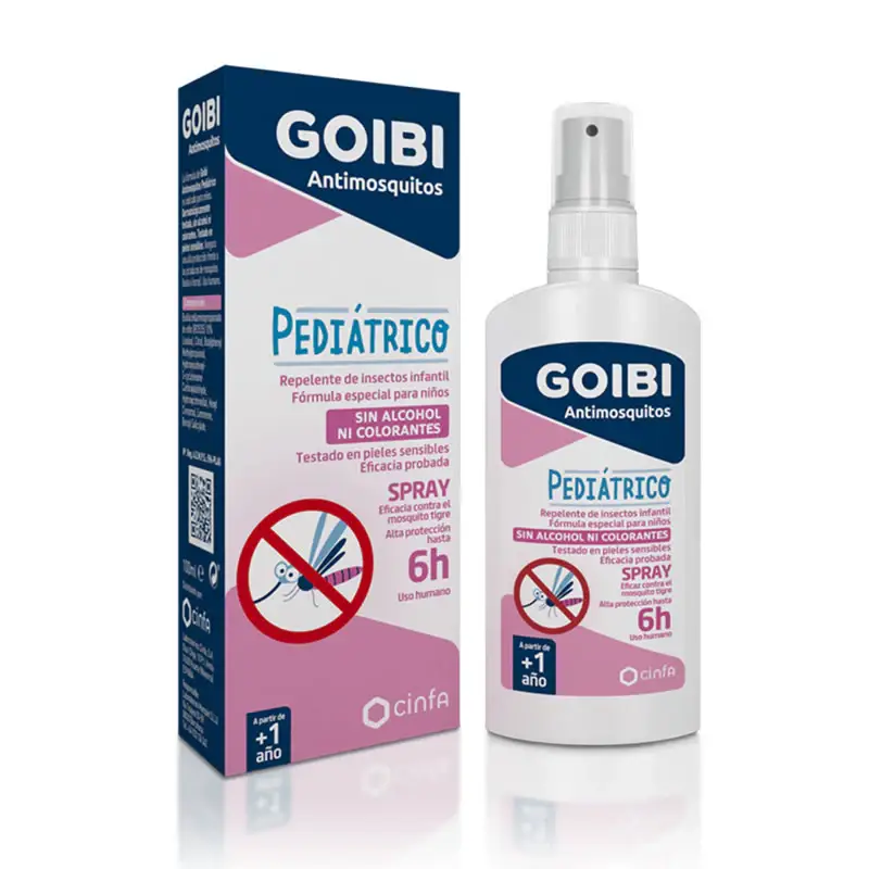 Goibi Spray Pediatrico Repellente per Zanzare 100ml