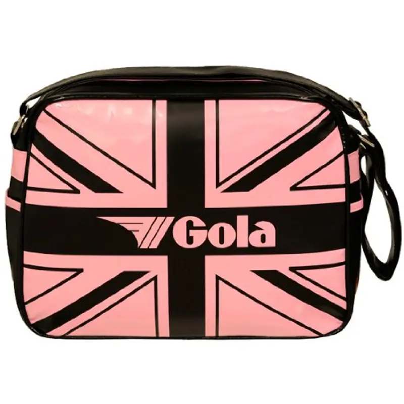 Gola Classics, Redford Union Jack, Organizer borsa, Unisex adulto, Multicolore(Rosa/Nero), 33x42x18