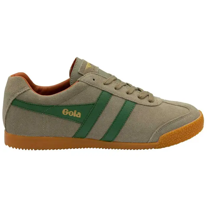 Gola Scarpe da basket in pelle scamosciata Harrier Vert
