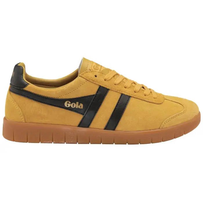 Gola Scarpe da basket in pelle scamosciata Hurricane Jaune