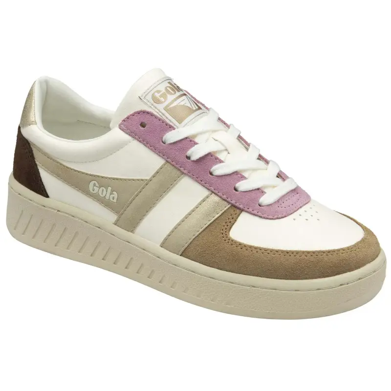 Gola Sneakers da donna Grandslam Quadrant Trainer Blanc