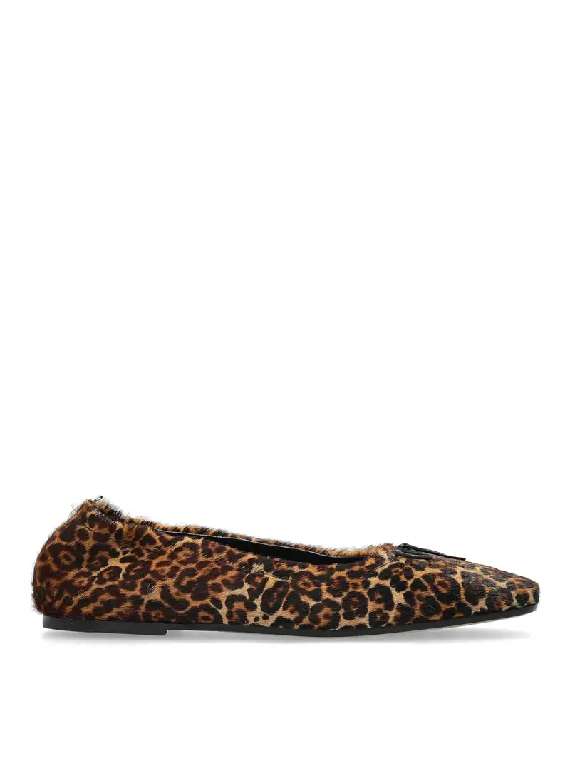 Golden Goose Ballet di palle da print di leopardo Amy Beige