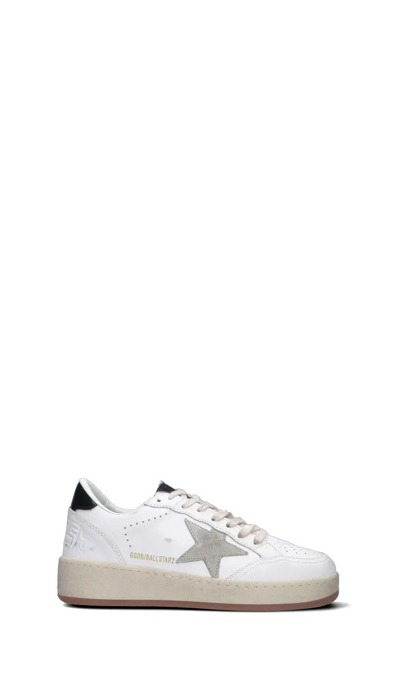 GOLDEN GOOSE BALLSTAR 2 Sneaker donna bianca/nera in pelle Vario
