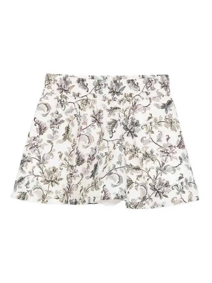 Golden Goose Gonna A Fiori Bianco