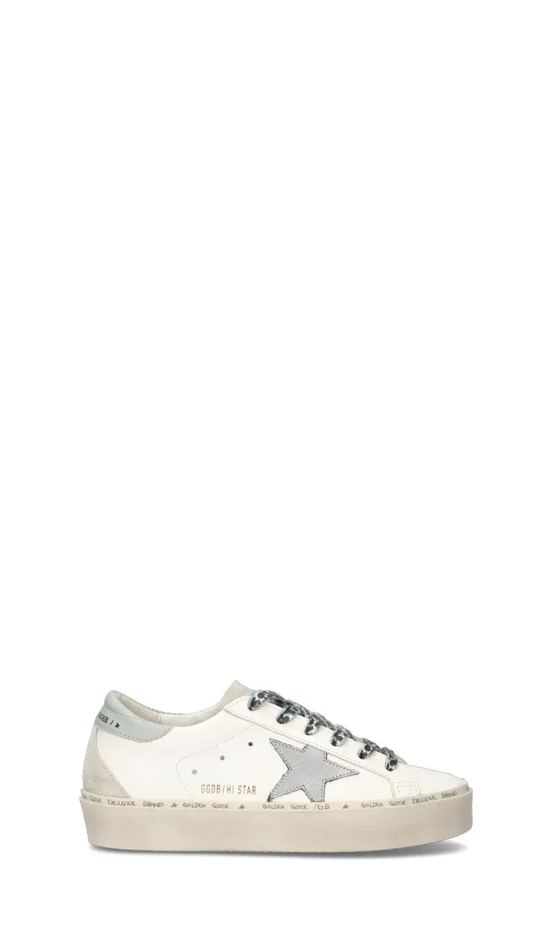 GOLDEN GOOSE HI STAR Sneaker donna bianca in pelle Vario
