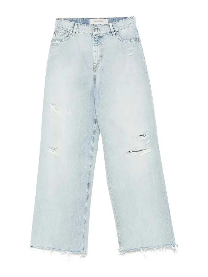 Golden Goose Jeans in denim Blu