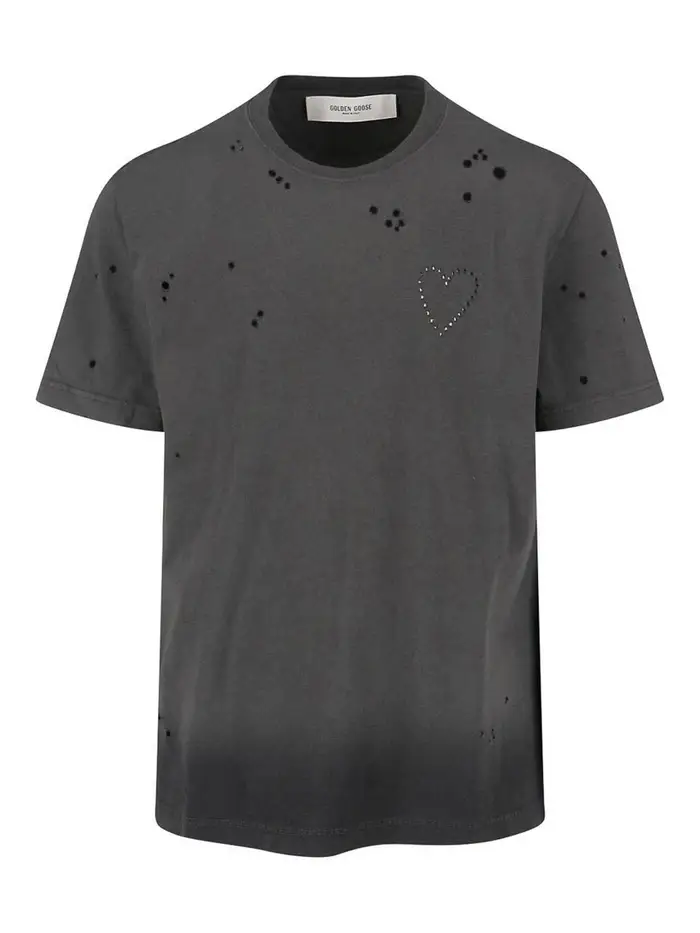 Golden Goose Maglietta Grigio