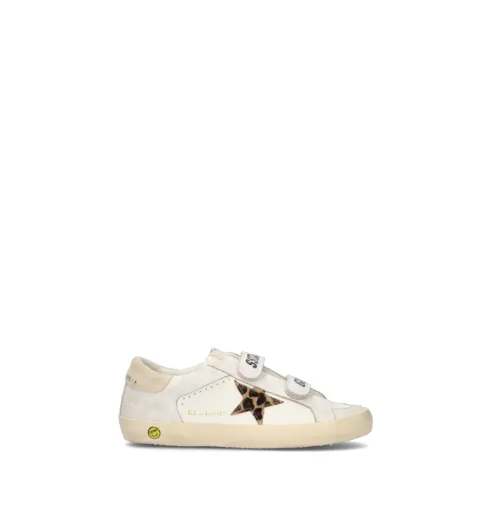 GOLDEN GOOSE OLD SCHOOL DOUBLE QUARTER AND SMOR Sneaker bimba bianca Vario