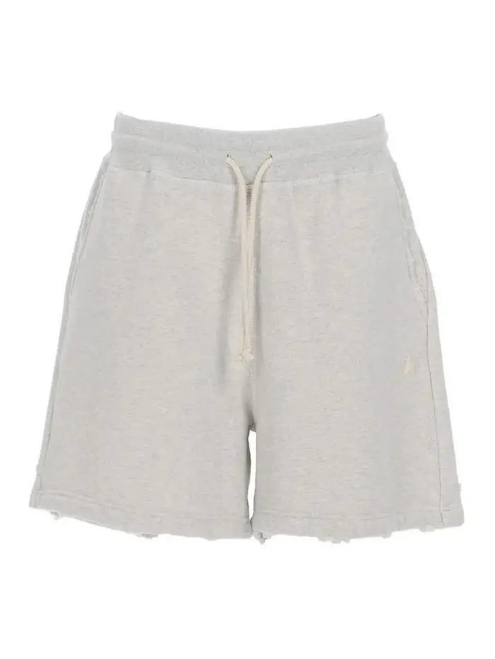 Golden Goose Pantaloncini unisex a gamba larga Star Grigio
