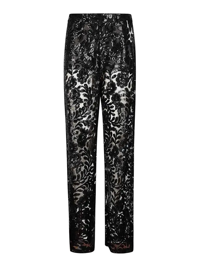Golden Goose Pantaloni Jogging Journey Ws Onia In Pizzo Nero