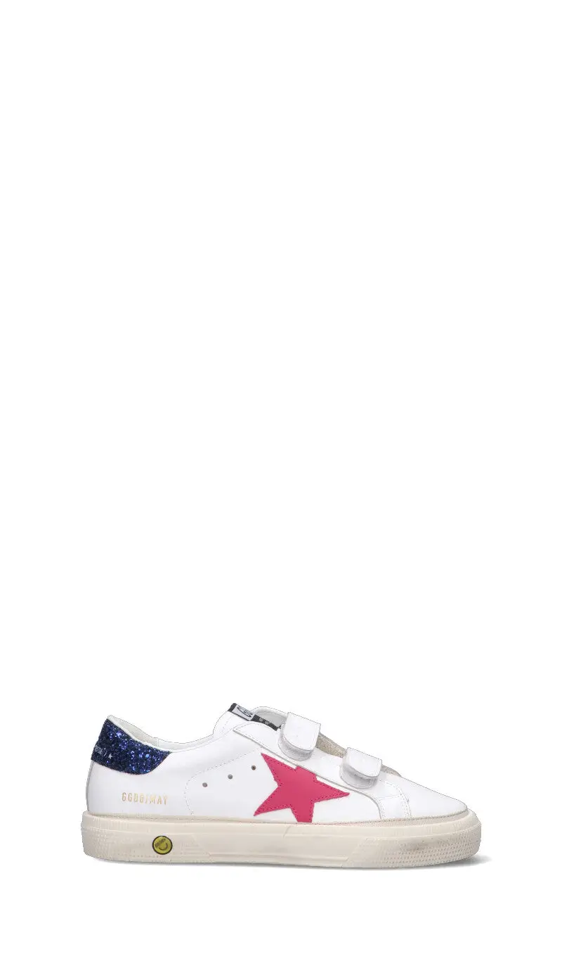 GOLDEN GOOSE Sneaker ragazza bianca in pelle Vario