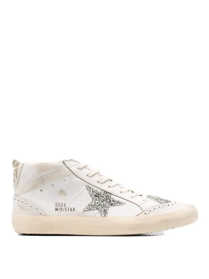 Golden Goose Sneakers glitterate Beige