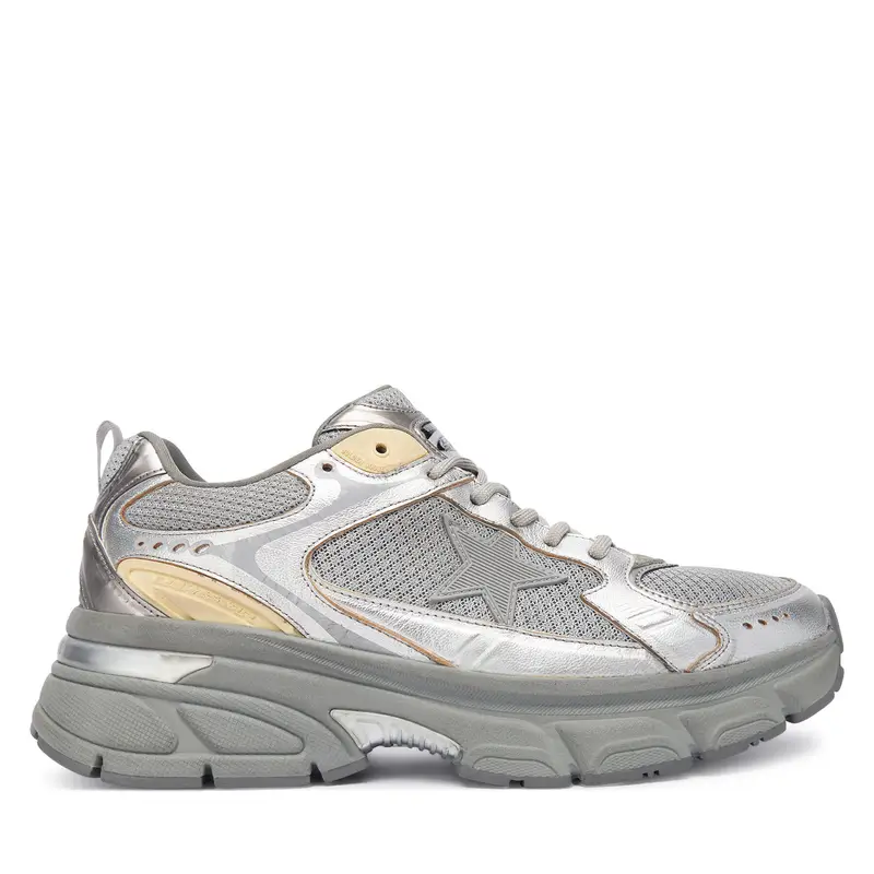 Golden Goose Sneakers Lightstar GWF00724.F006475.70138 Argento