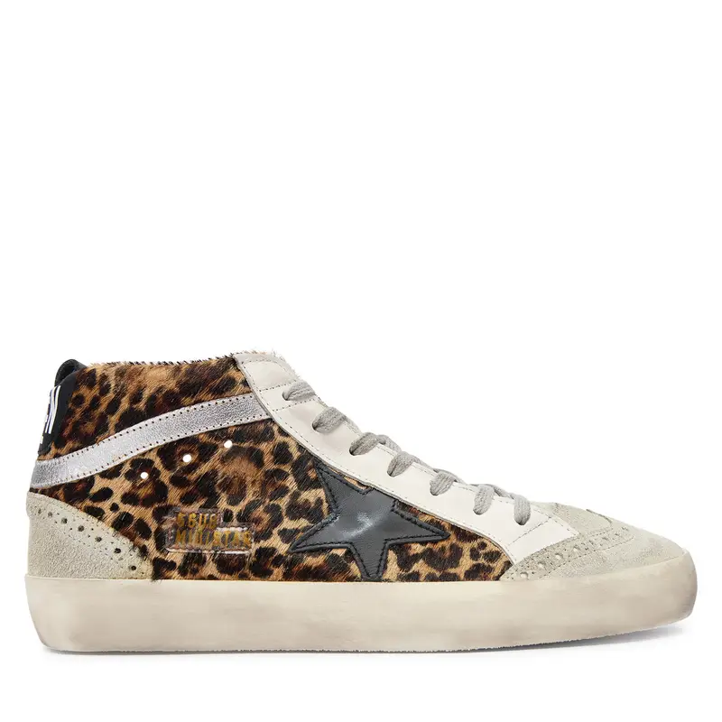 Golden Goose Sneakers Mid Star Classic GWF00122.F003766.81933 Marrone