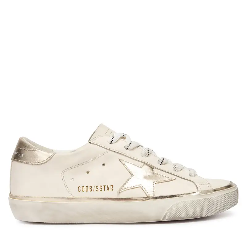 Golden Goose Sneakers Super-Star Classic With List GWF00101.F007558.10698 Écru Écru