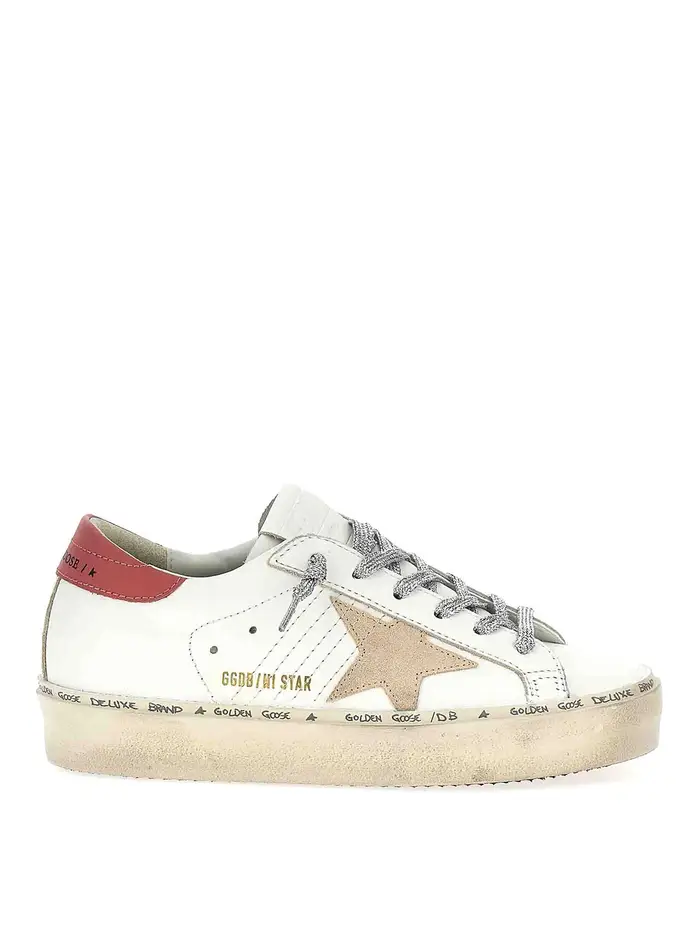 Golden Goose Sneakers Hi Star Bianco