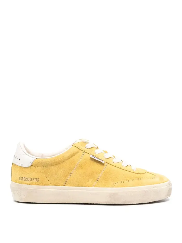 Golden Goose Sneakers in pelle scamosciata Soul Star Giallo