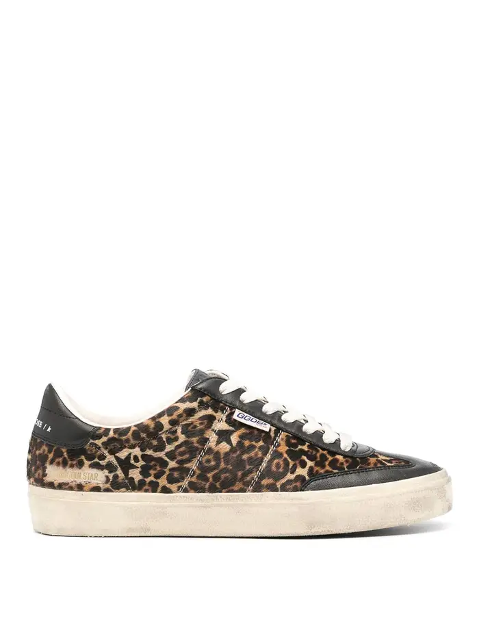 Golden Goose Sneakers in pelle Soul-Star Marrone