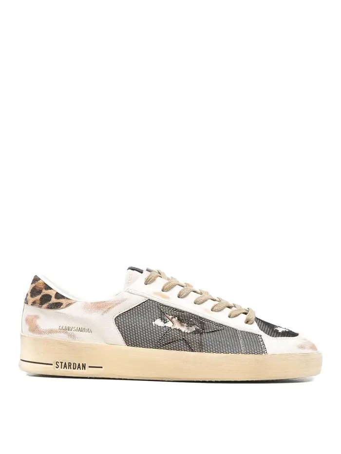 Golden Goose Sneakers in pelle Stardan Marrone