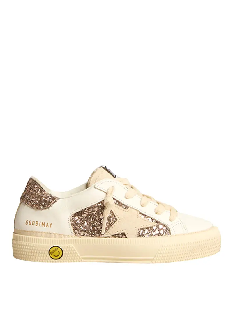Golden Goose Sneakers May School Bianco