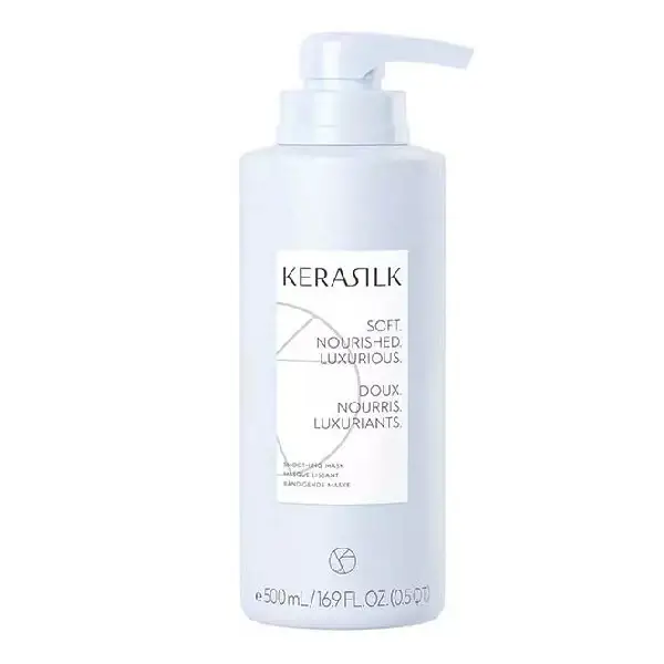 Goldwell Maschera Nutriente E Lisciante Per Capelli Crespi E Ribelli Kerasilk (Maschera Lisciante) 500 Ml