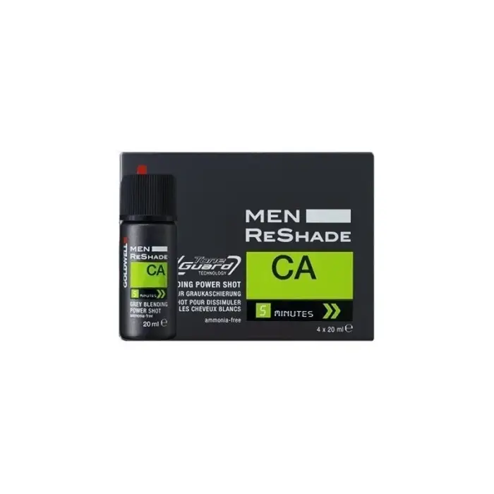 Goldwell Men ReShade 4x20ml 6CA Biondo Scuro Cenere Freddo