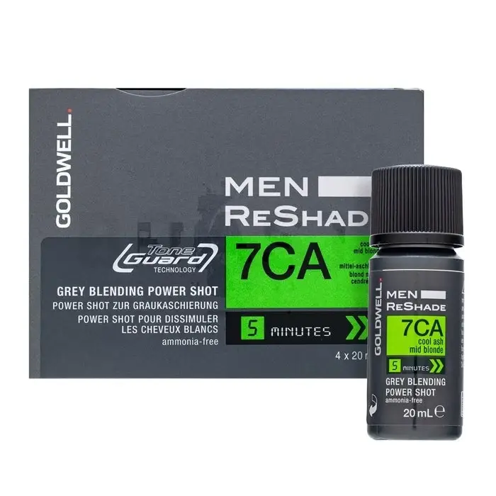 Goldwell Men Reshade 4X20Ml 7Ca Biondo Medio Cenere Freddo