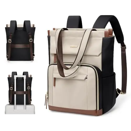 GOLF QUALITY Zaino Donna Zaino per PC Portatile 16 Pollici Zaino Porta PC, Zaino da Lavoro, Zaino per Laptop, Computer