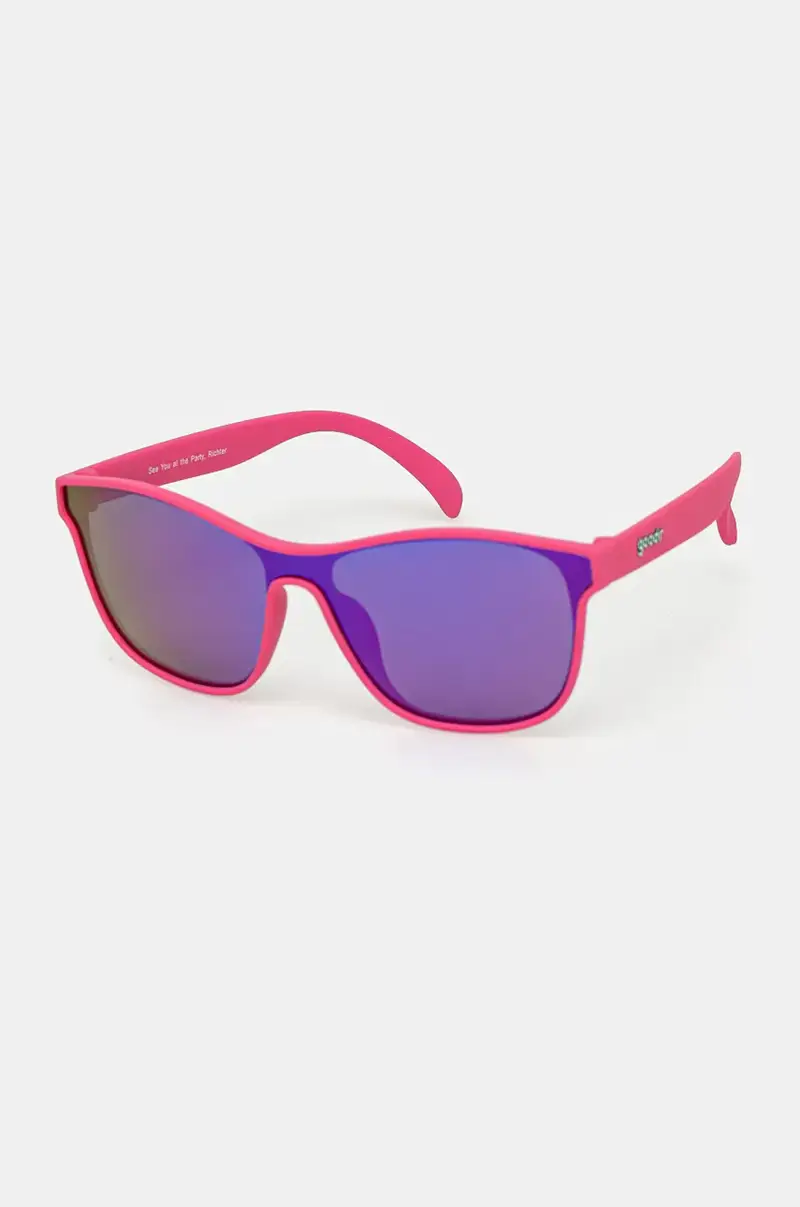 goodr occhiali da sole VRGs See You at the Party, Richter colore rosa GO-578616