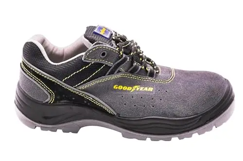 Goodyear g138107 C – Scarpe in pelle crosta) colore: grigio, grigio, G138107C