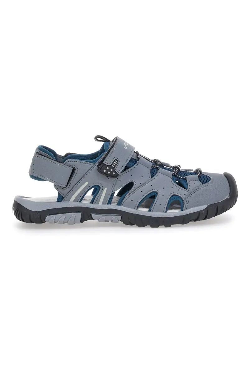 GOODYEAR Sandali Grigi Con Strappi in Velcro Goodyeas 31047 [GRIGIO]