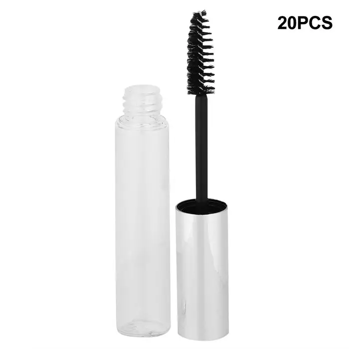 20pz Tubetto Vuoto per Mascara Contenitore Ricaricabile Flacone Dispenser per Olio Crescita Ciglia