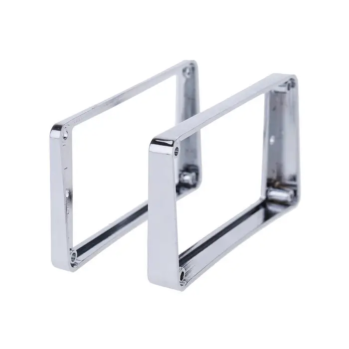 GoolRC Anello di montaggio del telaio pickup per chitarra in plastica cromata per chitarra LP argento argento