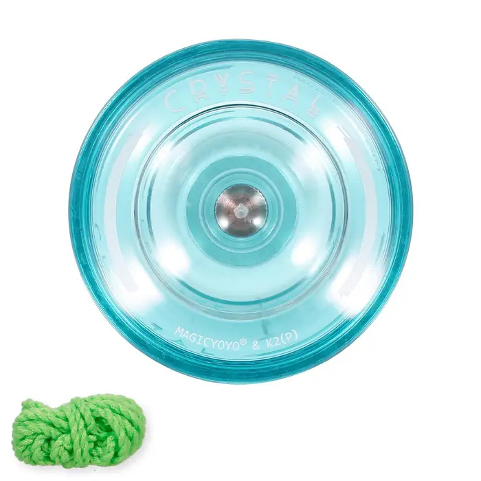 GoolRC MagicYoyo K2P Responsie Yoyo per bambini Yoyo per principianti con cuscinetto stretto Asse in acciaio Corpo in ABS verde