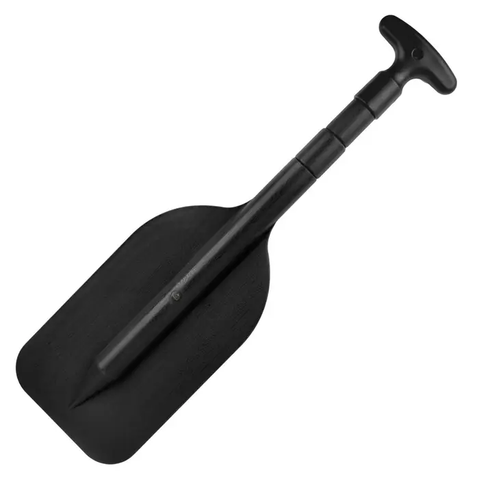 GoolRC Mini pagaia telescopica, portatile, pieghevole, regolabile, per barca nero