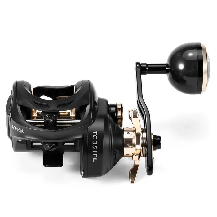 GoolRC Mulinello da baitcasting in fibra di carbonio 9+1BB Mulinello da pesca ad alta velocità 6 3 1 Rapporto di trasmissione Sistema