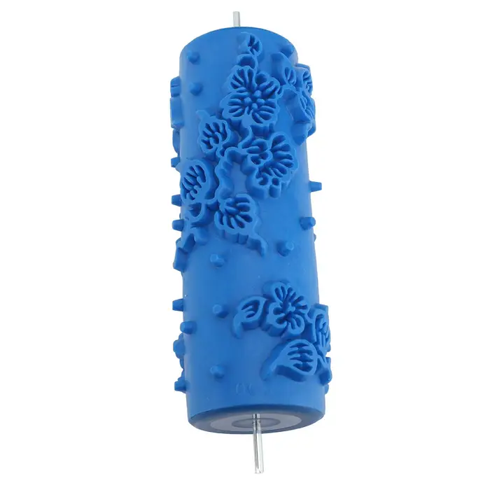 GoolRC Rullo Pittura Decorativo 5 Pollici Gomma Riutilizzabile Versatile Texture Artistiche per Parete Porta