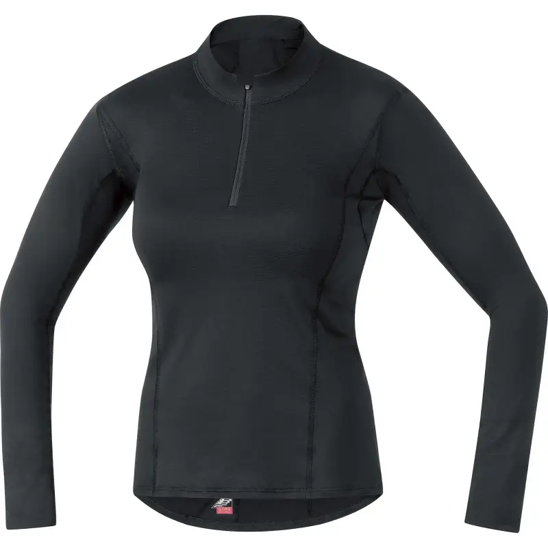 GORE Maglia a maniche lunghe con zip a 1/4 da donna M Thermo