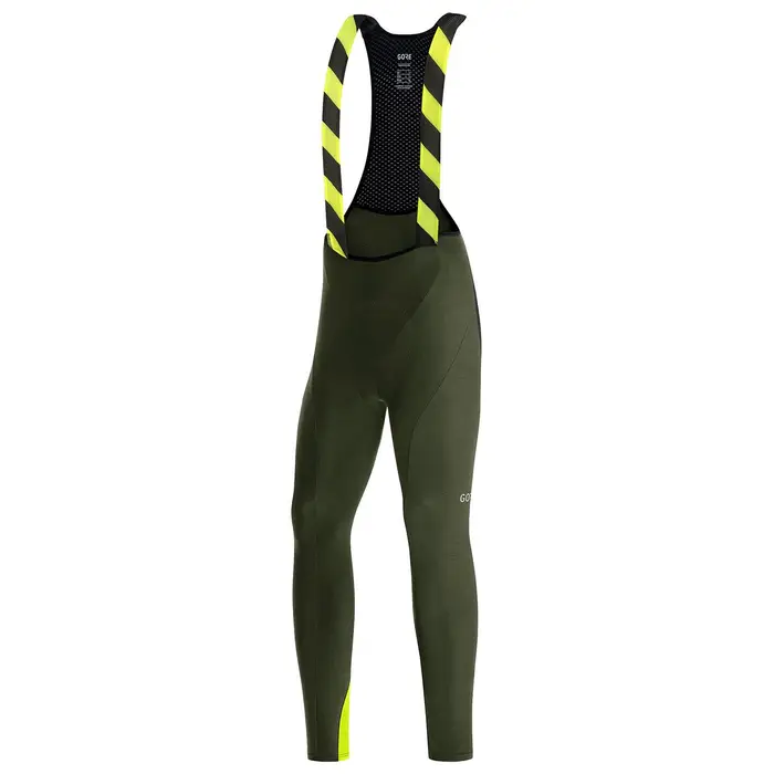 Gore Wear Calzamaglia con bretelle C3 Verde