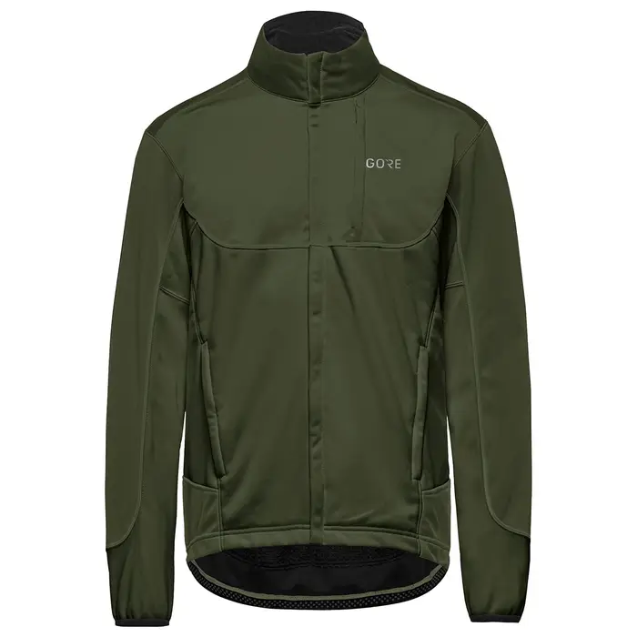 Gore Wear Giacca invernale C5 Windstopper Thermo Trail Verde