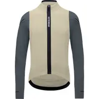 GOREWEAR Maglia da ciclismo termica da uomo Spinshirt beige