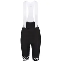 Gore Wear Pantaloncini con bretelle donna Swiftride Optical Nero
