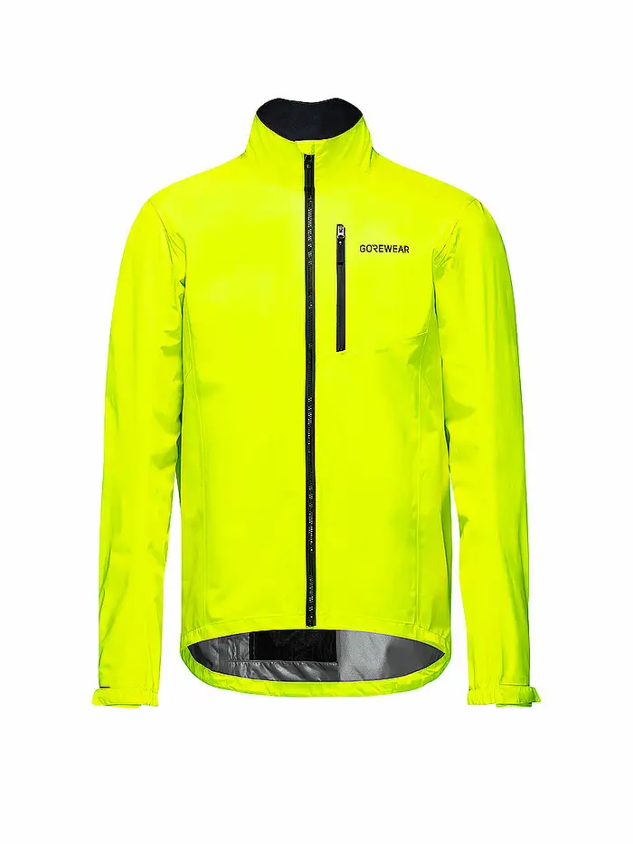 GOREWEAR Giacca da ciclismo da uomo Glidewheel GTX giallo