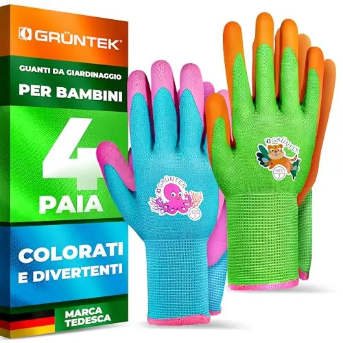 GRÜNTEK Guanti Multicolore 3321949