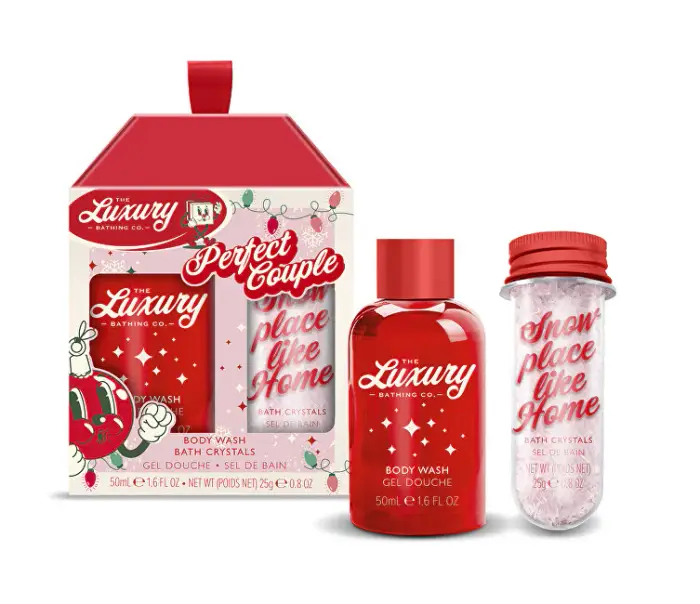 Grace cole Set regalo per la cura del bagno Dolci natalizi, cacao e vaniglia 2 pezzi
