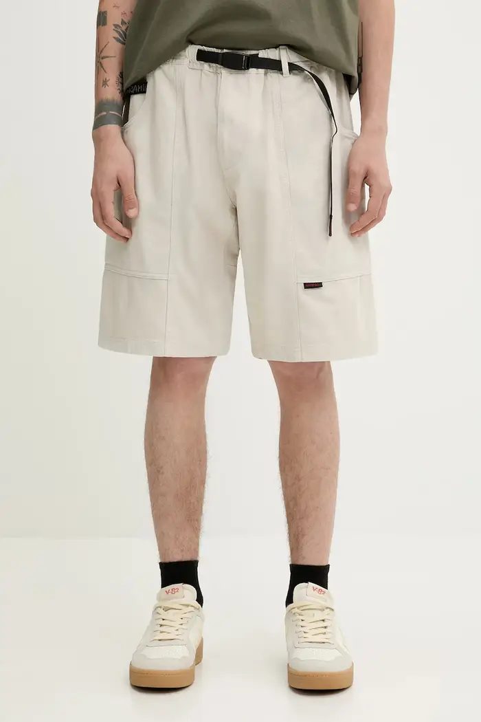 Gramicci pantaloncini in cotone Gadget Short Grigio