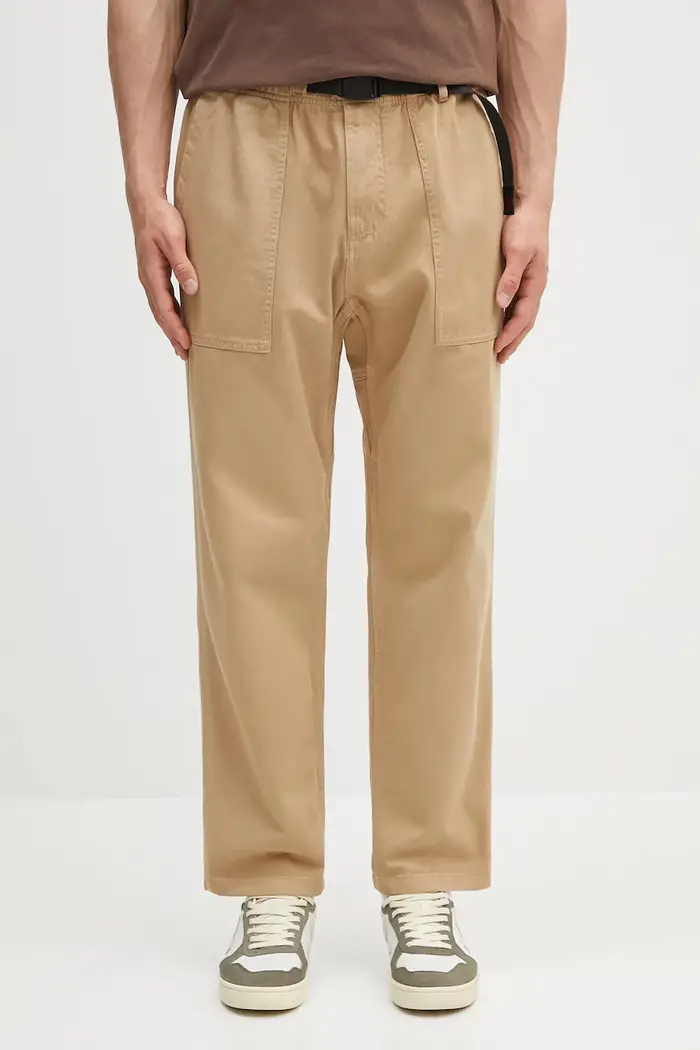 Gramicci pantaloni da uomo in cotone Verde