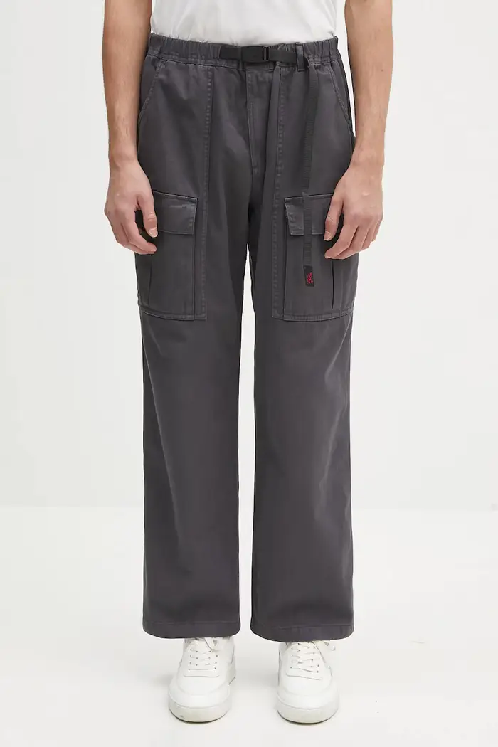 Gramicci pantaloni in cotone Front Cargo Pant Grigio